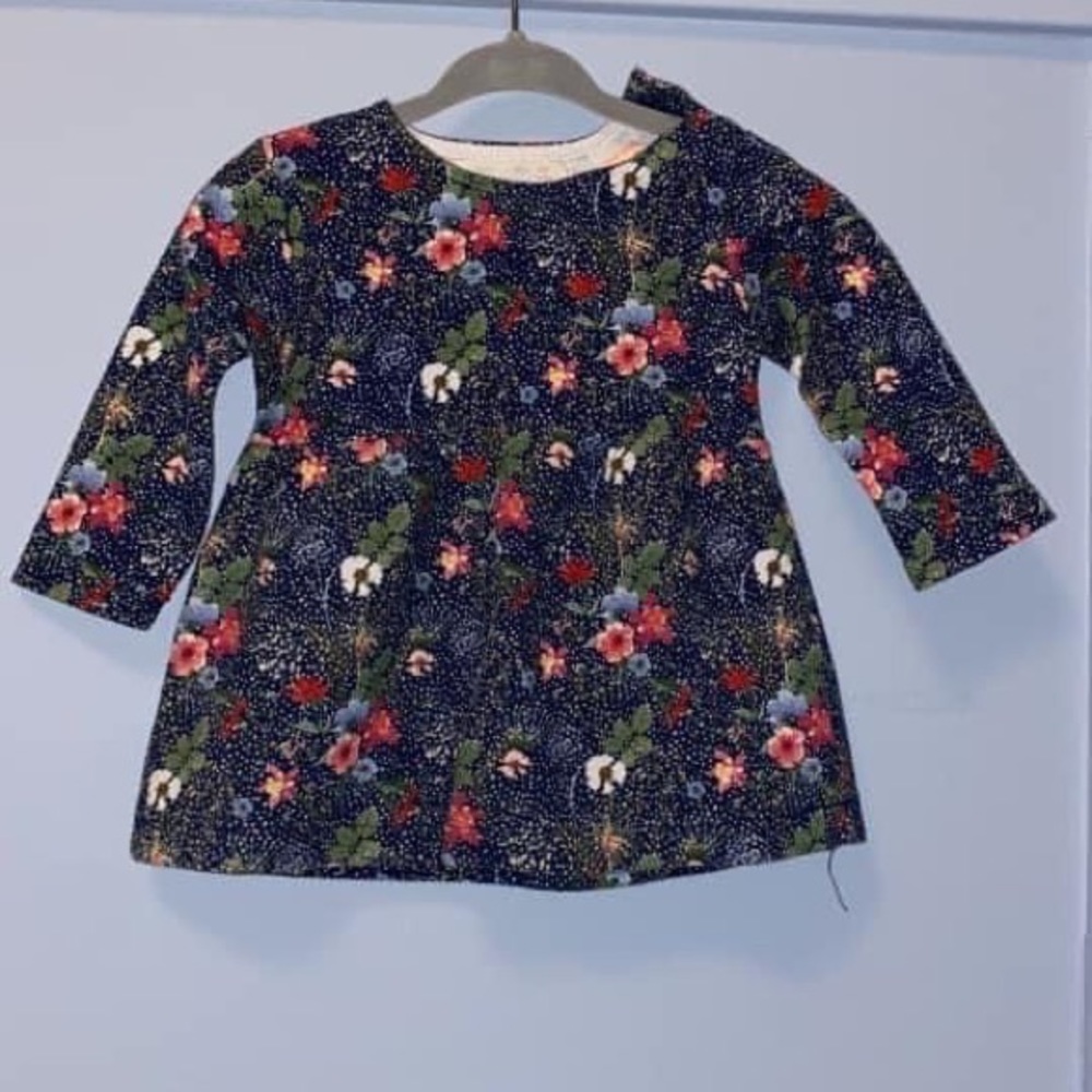 Zara floral dress